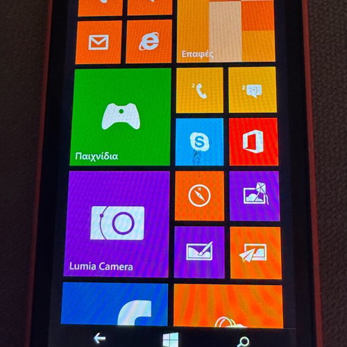 Nokia Lumia 630 Dual sim like new, orange, Windows phone 8.1 Update