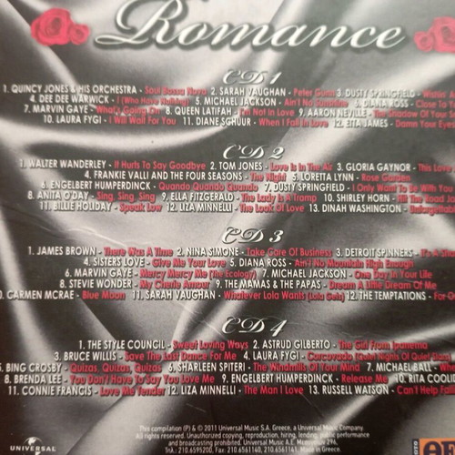 Romance CD used with foreign songs
