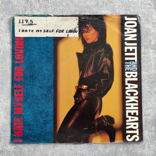Joan Jett & The Blackhearts I Hate Myself For Loving You 12'' Maxi Single used