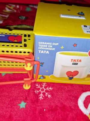 BT21 (BTS) cup and cart new from MiniSo