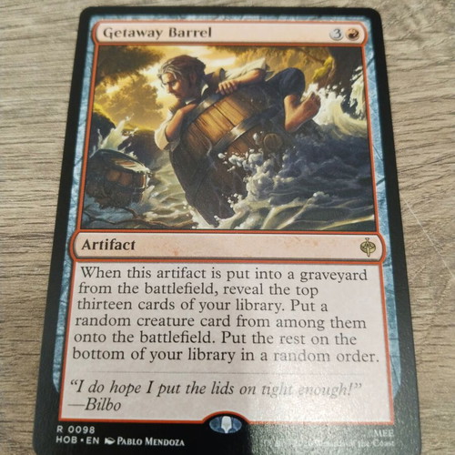 Getaway Barrel Magic the Gathering card
