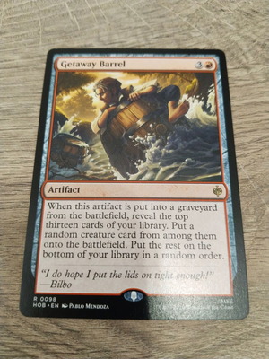 Getaway Barrel Magic the Gathering card