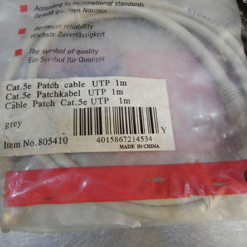 Patch cable UTP Cat. 5e 1m like new