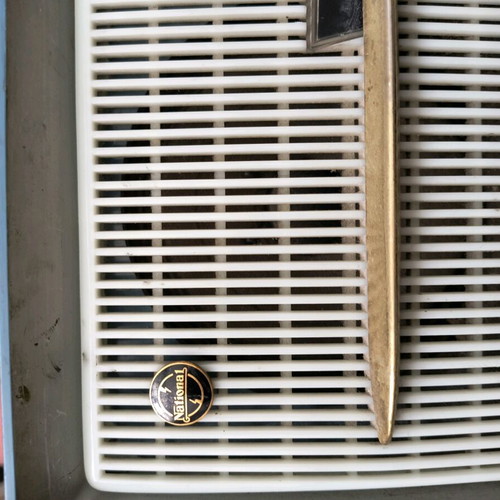 Collectible radio used from the 1960s with a crack