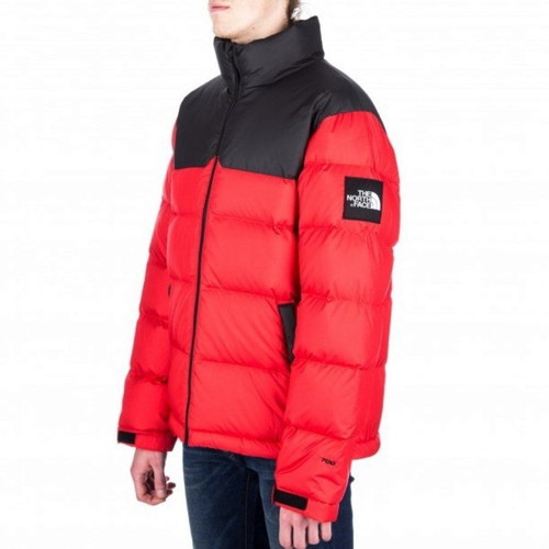 The North Face 1992 Nuptse 700 Down jacket like new, M-L, red and black