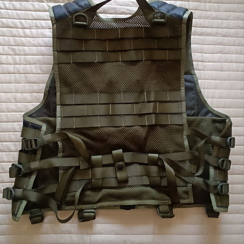 Tasmanian Tiger Tactical Molle Battle Vest Flecktarn Slightly Used