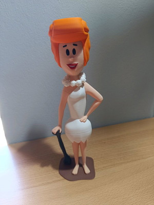 Vilma (Flintstones) προϊόν τρισδιάστατης εκτύπωσης PLA