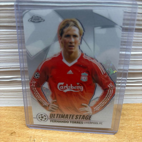 2025-26 Topps UCC Flagship Fernando Torres Ultimate Stage Chrome card new