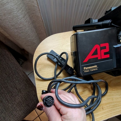 Panasonic video camera like new with carrying case