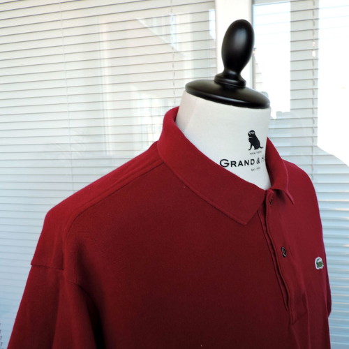 Lacoste Devanlay men's burgundy polo shirt XL F5191