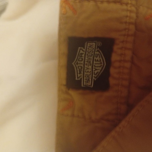 Harley Davidson pants like new, beige and brown, size M