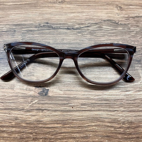 Design Optics by Foster Grant Presbyopia Glasses like new, brown tortoise