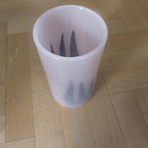 Decorated Vase for Johansfors like new by Ingegerd Raman