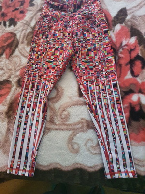 Lismina colorful leggings like new, size XL