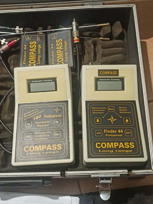 COMPASS Long Range Finder 44 Professional metal detector with extra filter