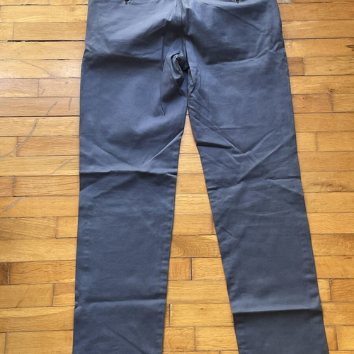 Berto Lucci fabric pants like new, blue