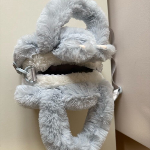 Labubu plush flower bag new 21x30x12.5cm