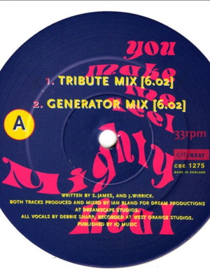 Vinyl 12" Single You Make Me Feel Mighty Real σαν καινούργιο