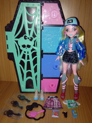 Κούκλα Monster High 2023 Skulltimate Secrets wave 1 Lagoona Blue σαν καινούργια