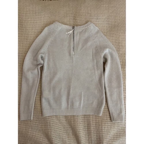 Naf Naf angora sweater used, size M, light grey