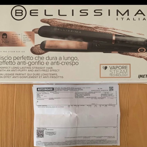 Bellissima My Pro Steam B28 100 Hair Straightener new