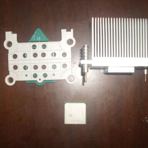 AMD Athlon64 X2 5000+ 2.6 GHz processor used with passive cooler