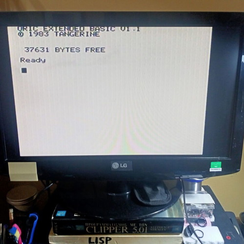 Oric Atmos 48K used 8-bit home computer