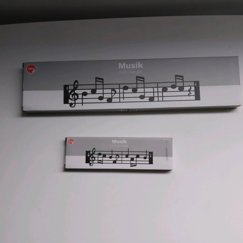 Octopus music staff wall hanger and key holder set new