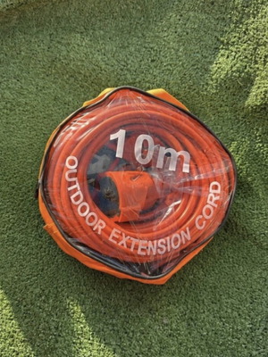 Outdoor extension cord 10m