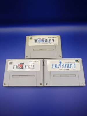 Final Fantasy Lot used for Nintendo Super Famicom
