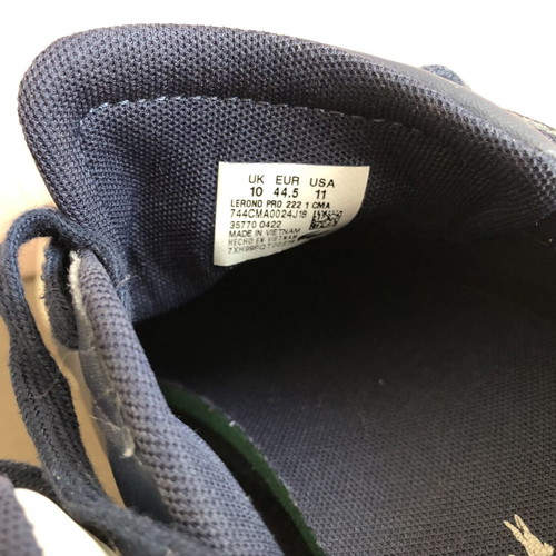 Lacoste men's dark blue sneakers, casual style