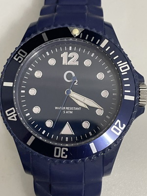 O₂ Sport Watch Blue Diver Style like new