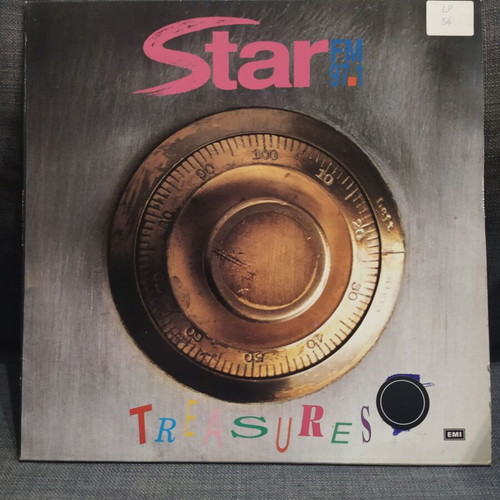 Star FM Treasures LP used, pop compilation with minor cover mark