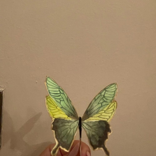 Bookmark hand-painted like new