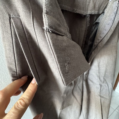 Pink Woman gray pants XS 34 6 like new, thin and cool