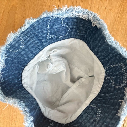 Zara denim hat size 12 months like new
