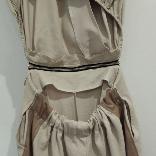 Djofra jumpsuit like new, beige, digital design