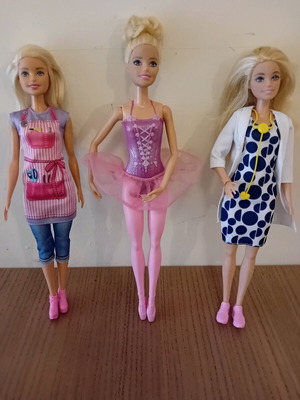 Barbies You Can Be Anything like new, doctor, hairdresser and ballerina