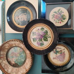 Frames used, hand-embroidered, all together