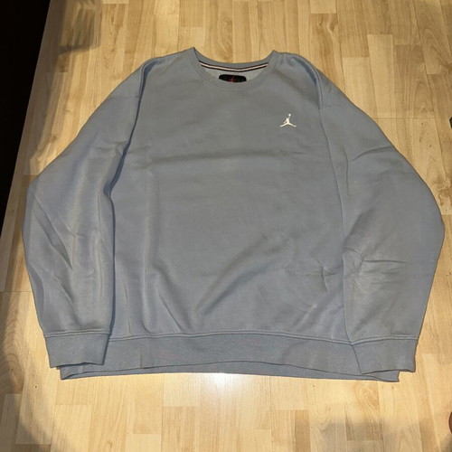 Jordan sweatshirt, baby blue, size XXL