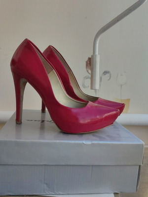 Bershka high heels women's shoes used, size 37