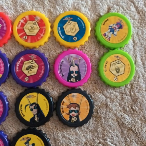 Medabots tazos used