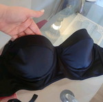 ASOS strapless swimsuit like new, size 80D with removable straps