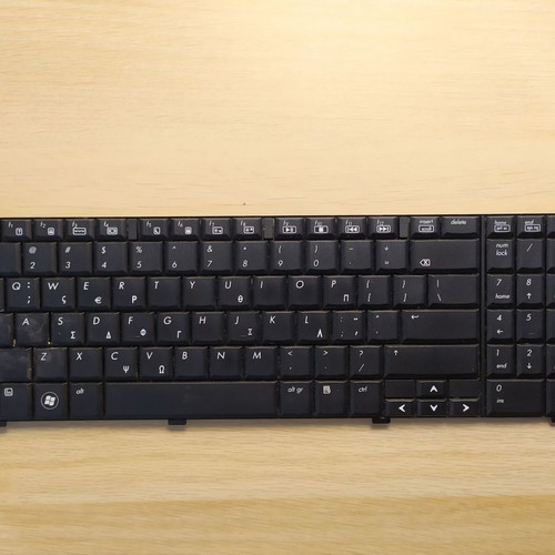 HP Compaq Presario CQ61 keyboard used with Greek characters