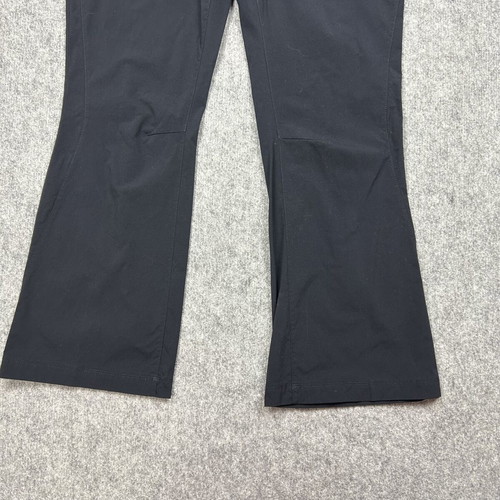 Columbia Black Flare Pants Size 12 Short Y2K Retro Bootcut Sportswear used