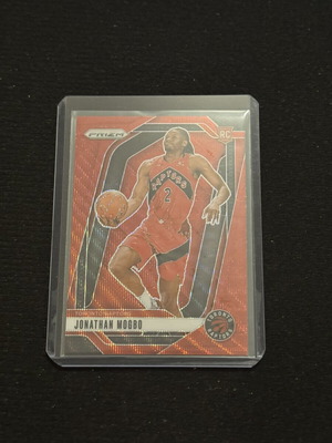Jonathan Mogbo Red Wave Prizm Rookie Card 2024-25 Panini like new
