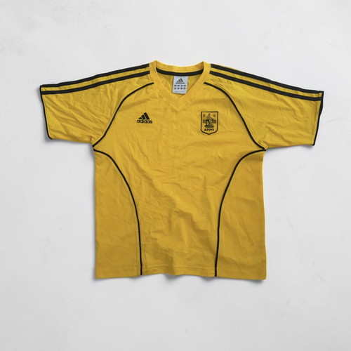 Aris Adidas T-shirt XXS like new, black and yellow