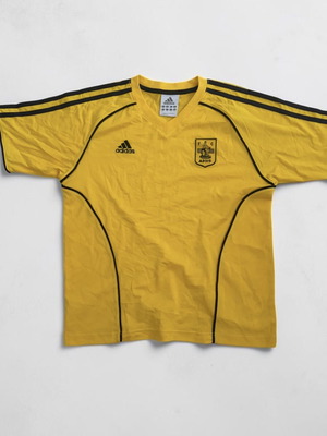 Aris Adidas T-shirt XXS like new, black and yellow