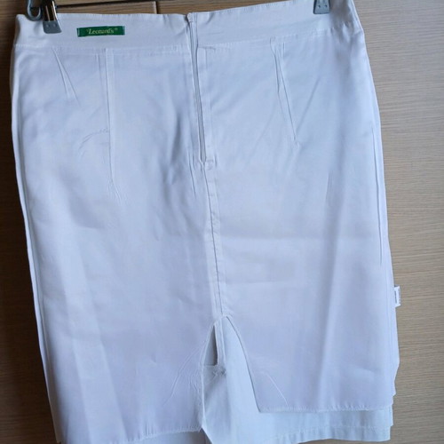 Skirt new cotton Leonard's white and blue size XL