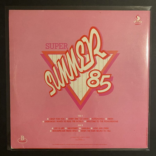 Various Super Summer '85 LP, pop